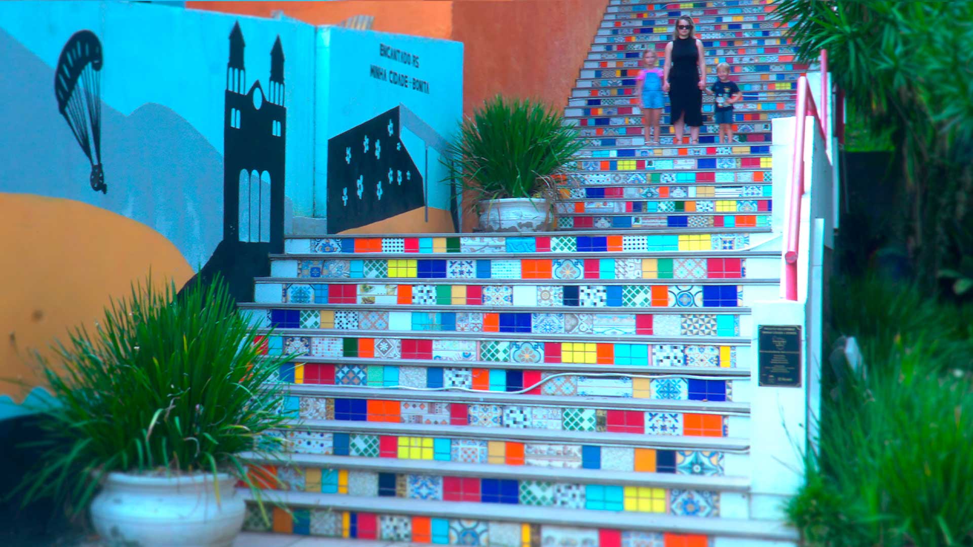 Escadaria de Azulejos